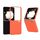 Custodia per telefono a copertura totale con sensazione di pelle smerigliata per PC 3 in 1 per Honor Magic V Flip (arancione) Custodia per telefono a copertura totale con sensazione di pelle smerigliata per PC 3 in 1 per Honor Magic V Flip (arancione)