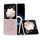 Per Honor Magic V Flip PC Custodia per telefono con polvere glitterata trasparente satinata sfumata (rosa) Per Honor Magic V Flip PC Custodia per telefono con polvere glitterata trasparente satinata sfumata (rosa)
