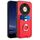 Custodia per telefono con supporto di carta ad anello per Honor X9b / Magic6 Lite R20 (rossa) Custodia per telefono con supporto di carta ad anello per Honor X9b / Magic6 Lite R20 (rossa)