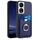 Custodia per telefono con porta carte ad anello per Honor X7b / Play 8T 5G R20 (blu) Custodia per telefono con porta carte ad anello per Honor X7b / Play 8T 5G R20 (blu)