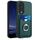 Custodia per telefono con porta carte ad anello per Honor 90 R20 (verde)