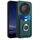 Custodia per telefono con supporto di carta ad anello per Honor X9a / Magic5 Lite R20 (verde) Custodia per telefono con supporto di carta ad anello per Honor X9a / Magic5 Lite R20 (verde)