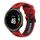 Per cinturino in silicone bicolore Garmin Forerunner 230 (rosso + nero)