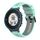 Per cinturino in silicone bicolore Garmin Forerunner 620 (verde acqua + grigio)
