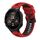 Per cinturino in silicone bicolore Garmin Forerunner 735 / 735XT (rosso + nero)
