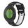 Per Garmin Approach S6 Cinturino in silicone bicolore (nero + bianco)
