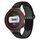 Per Garmin Forerunner 220 cinturino in silicone traspirante perforato bicolore (nero + grigio) Per Garmin Forerunner 220 cinturino in silicone traspirante perforato bicolore (nero + grigio)