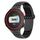 Per Garmin Forerunner 220 cinturino in silicone traspirante perforato bicolore (grigio + nero) Per Garmin Forerunner 220 cinturino in silicone traspirante perforato bicolore (grigio + nero)