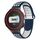 Per Garmin Forerunner 220 cinturino in silicone traspirante perforato bicolore (blu notte + bianco) Per Garmin Forerunner 220 cinturino in silicone traspirante perforato bicolore (blu notte + bianco)