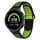 Per Garmin Forerunner 235 cinturino in silicone traspirante perforato bicolore (nero + verde) Per Garmin Forerunner 235 cinturino in silicone traspirante perforato bicolore (nero + verde)