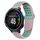 Per Garmin Forerunner 735/735XT cinturino in silicone traspirante perforato bicolore (rosa + verde acqua) Per Garmin Forerunner 735/735XT cinturino in silicone traspirante perforato bicolore (rosa + verde acqua)