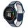 Per Garmin Forerunner 735/735XT Cinturino in silicone traspirante perforato bicolore (blu notte + bianco) Per Garmin Forerunner 735/735XT Cinturino in silicone traspirante perforato bicolore (blu notte + bianco)