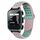 Per Garmin Approach S20 cinturino in silicone traspirante perforato bicolore (rosa + verde acqua) Per Garmin Approach S20 cinturino in silicone traspirante perforato bicolore (rosa + verde acqua)