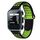 Per Garmin Approach S20 cinturino in silicone traspirante perforato bicolore (nero + verde) Per Garmin Approach S20 cinturino in silicone traspirante perforato bicolore (nero + verde)
