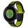 Per Garmin Approach S5 Cinturino in silicone traspirante perforato bicolore (nero + giallo) Per Garmin Approach S5 Cinturino in silicone traspirante perforato bicolore (nero + giallo)