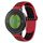 Per Garmin Approach S6 Cinturino in silicone traspirante perforato bicolore (rosso + nero) Per Garmin Approach S6 Cinturino in silicone traspirante perforato bicolore (rosso + nero)