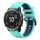 Per Garmin Fenix 6 GPS 22mm Cinturino sportivo in silicone bicolore (verde menta + blu) Per Garmin Fenix 6 GPS 22mm Cinturino sportivo in silicone bicolore (verde menta + blu)