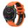 Per Garmin Fenix 6 Sapphire GPS 22mm Cinturino sportivo in silicone bicolore (arancione + nero) Per Garmin Fenix 6 Sapphire GPS 22mm Cinturino sportivo in silicone bicolore (arancione + nero)
