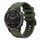 Per Garmin Fenix 6 Sapphire GPS 22mm Cinturino sportivo in silicone bicolore (verde militare + nero) Per Garmin Fenix 6 Sapphire GPS 22mm Cinturino sportivo in silicone bicolore (verde militare + nero)