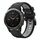 Per Garmin Fenix 5 22mm Cinturino sportivo in silicone bicolore (nero + grigio) Per Garmin Fenix 5 22mm Cinturino sportivo in silicone bicolore (nero + grigio)