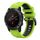 Per Garmin Fenix 5 Plus 22mm Cinturino sportivo in silicone bicolore (verde lime + nero) Per Garmin Fenix 5 Plus 22mm Cinturino sportivo in silicone bicolore (verde lime + nero)