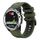 Per Garmin Quatix 5 Sapphire 22mm Cinturino sportivo in silicone bicolore (verde militare + nero)