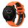 Per Garmin Forerunner 955 22mm Cinturino sportivo in silicone bicolore (arancione + nero) Per Garmin Forerunner 955 22mm Cinturino sportivo in silicone bicolore (arancione + nero)