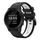 Per Garmin Forerunner 945 22mm Cinturino sportivo in silicone bicolore (nero + bianco) Per Garmin Forerunner 945 22mm Cinturino sportivo in silicone bicolore (nero + bianco)