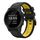 Per Garmin Forerunner 945 22mm Cinturino sportivo in silicone bicolore (nero + giallo) Per Garmin Forerunner 945 22mm Cinturino sportivo in silicone bicolore (nero + giallo)