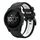 Per Garmin Forerunner 935 22mm Cinturino sportivo in silicone bicolore (nero + bianco) Per Garmin Forerunner 935 22mm Cinturino sportivo in silicone bicolore (nero + bianco)