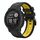 Per Garmin Instinct 2 Cinturino sportivo in silicone bicolore da 22 mm (nero + giallo) Per Garmin Instinct 2 Cinturino sportivo in silicone bicolore da 22 mm (nero + giallo)