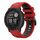 Per Garmin Instinct 2 Cinturino sportivo in silicone bicolore da 22 mm (rosso + nero) Per Garmin Instinct 2 Cinturino sportivo in silicone bicolore da 22 mm (rosso + nero)