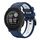 Per Garmin Instinct 22mm Cinturino sportivo in silicone bicolore (blu notte + bianco) Per Garmin Instinct 22mm Cinturino sportivo in silicone bicolore (blu notte + bianco)