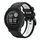 Per Garmin Instinct 22mm Cinturino sportivo in silicone bicolore (nero + bianco) Per Garmin Instinct 22mm Cinturino sportivo in silicone bicolore (nero + bianco)
