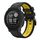 Per Garmin Instinct 22mm Cinturino sportivo in silicone bicolore (nero + giallo) Per Garmin Instinct 22mm Cinturino sportivo in silicone bicolore (nero + giallo)