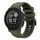 Per Garmin Instinct 22mm Cinturino sportivo in silicone bicolore (verde militare + nero) Per Garmin Instinct 22mm Cinturino sportivo in silicone bicolore (verde militare + nero)