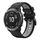 Per Garmin Fenix 6X Pro 26mm Cinturino sportivo in silicone bicolore (nero + grigio) Per Garmin Fenix 6X Pro 26mm Cinturino sportivo in silicone bicolore (nero + grigio)
