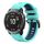 Per Garmin Fenix 6X Sapphire 26mm Cinturino sportivo in silicone bicolore (verde menta + blu) Per Garmin Fenix 6X Sapphire 26mm Cinturino sportivo in silicone bicolore (verde menta + blu)