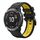 Per Garmin Fenix 6X Sapphire 26mm Cinturino sportivo in silicone bicolore (nero + giallo) Per Garmin Fenix 6X Sapphire 26mm Cinturino sportivo in silicone bicolore (nero + giallo)