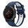 Per Garmin Fenix 5X Sapphire 26mm Cinturino sportivo in silicone bicolore (blu notte + bianco) Per Garmin Fenix 5X Sapphire 26mm Cinturino sportivo in silicone bicolore (blu notte + bianco)