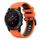 Per Garmin Fenix 5X Sapphire 26mm Cinturino sportivo in silicone bicolore (arancione + nero) Per Garmin Fenix 5X Sapphire 26mm Cinturino sportivo in silicone bicolore (arancione + nero)