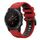 Per Garmin Fenix 5X Sapphire 26mm Cinturino sportivo in silicone bicolore (rosso + nero) Per Garmin Fenix 5X Sapphire 26mm Cinturino sportivo in silicone bicolore (rosso + nero)