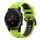 Per Garmin Fenix 5X Plus 26mm Cinturino sportivo in silicone bicolore (verde lime + nero) Per Garmin Fenix 5X Plus 26mm Cinturino sportivo in silicone bicolore (verde lime + nero)