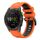 Per Garmin Enduro 2 26mm Cinturino sportivo in silicone bicolore (arancione + nero) Per Garmin Enduro 2 26mm Cinturino sportivo in silicone bicolore (arancione + nero)