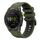 Per Garmin Enduro 2 26mm Cinturino sportivo in silicone bicolore (verde militare + nero) Per Garmin Enduro 2 26mm Cinturino sportivo in silicone bicolore (verde militare + nero)