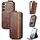 Per Samsung Galaxy S23 5G Splicing Portafoglio Porta carte Verticale Flip Custodia in pelle per telefono (marrone) Per Samsung Galaxy S23 5G Splicing Portafoglio Porta carte Verticale Flip Custodia in pelle per telefono (marrone)