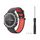 Per Huawei Watch GT Cyber Cinturino traspirante bicolore (nero + rosso)