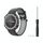 Per Huawei Watch GT Cyber Cinturino traspirante bicolore (nero + grigio)