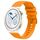Per Huawei Watch GT3 Pro 43mm 20mm Cinturino in silicone tinta unita con motivo a pois ondulato (giallo) Per Huawei Watch GT3 Pro 43mm 20mm Cinturino in silicone tinta unita con motivo a pois ondulato (giallo)