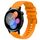 Per Huawei Watch GT3 42mm 20mm Cinturino in silicone tinta unita con motivo a pois ondulato (giallo) Per Huawei Watch GT3 42mm 20mm Cinturino in silicone tinta unita con motivo a pois ondulato (giallo)